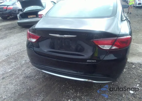 2015 Chrysler 200 Limited из США, поврежденный, VIN 1C3CCCAB3FN653170